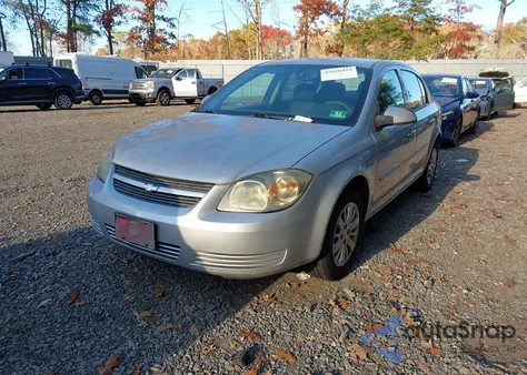 2010 Chevrolet Cobalt Lt from USA, damaged, VIN 1G1AD5F50A7123551